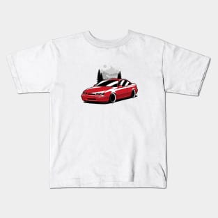 Red Opel Calibra Classic Coupe Kids T-Shirt
